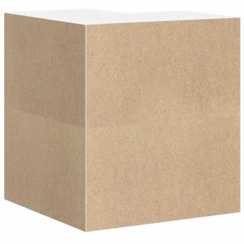 Küchen-Eckhängeschrank Kalmar Betongrau Holzwerkstoff