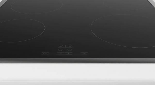 Bosch HBD230CR63 EEK: A Einbau-Backofen-Set mit Elektro-Kochfeld (HBA510BA3 + PKE645BA2E), 60 cm breit, 71 L, 3D-Heißluft, Drehknebel, Kindersicherung, Rahmen aufliegend, schwarz