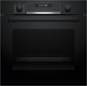 ARDEBO.de Bosch HBG578BB3 Serie 6 EEK: A+ Einbaubackofen, 71 L, 60 cm breit, Pyrolyse, 3D-Heißluft, Air Fry, Versenkknebel, schwarz