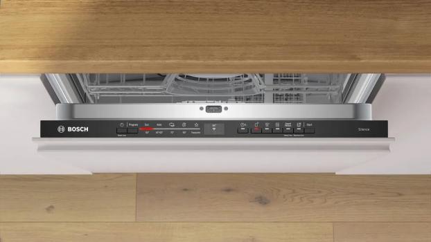 Bosch SMV2ITX09E Serie 2 Vollintegrierter Geschirrspüler, 60 cm breit, 13 Maßgedecken, HomeConnect, AquaStop, Info Light