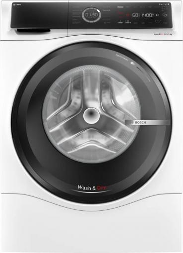 ARDEBO.de Bosch WNC254A40 Serie 8 10,5/6 kg, Waschtrockner, 1400 U/Min, Fleckenautomatik, EcoSilence Drive, AquaStop, Auto Dry, Home Connect, weiß