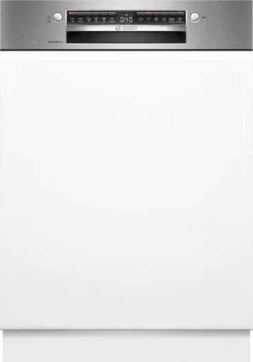 ARDEBO.de Bosch SMI4ETS08E Serie 4 Teilintegrierter Geschirrspüler, 60 cm breit, 13 Maßgedecke, AquaStop, Kindersicherung, HomeConnect, Gebürsteter Stahl