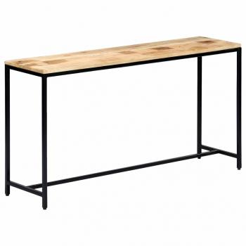 ARDEBO.de - Konsolentisch 140 x 35 x 76 cm Massivholz Mango
