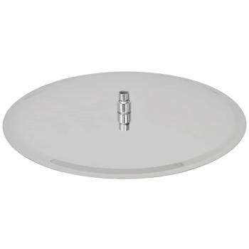 Regenbrause Edelstahl 50 cm Rund