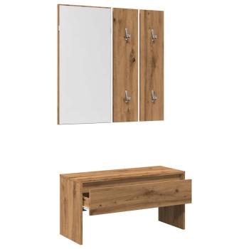 Garderoben-Set Artisan-Eiche Holzwerkstoff