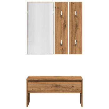 Garderoben-Set Artisan-Eiche Holzwerkstoff