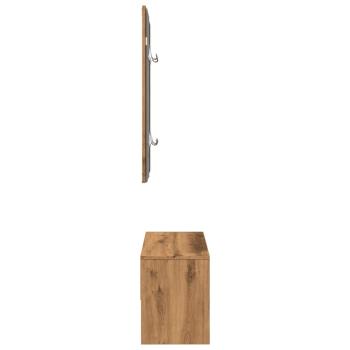 Garderoben-Set Artisan-Eiche Holzwerkstoff