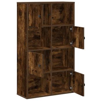 Bücherregal Räuchereiche 60x24x101,5 cm Holzwerkstoff