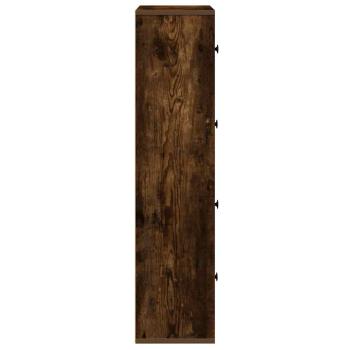 Bücherregal Räuchereiche 60x24x101,5 cm Holzwerkstoff