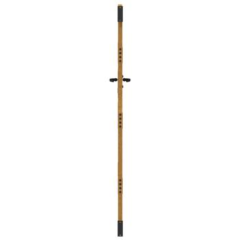 Gartentor 85x175 cm Cortenstahl Bambus-Design