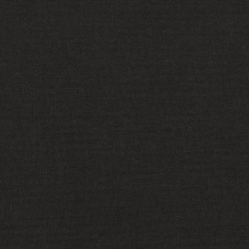 Schlafsofa 2-Sitzer Schwarz Stoff