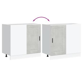 Küchenunterschrank Porto Betongrau Holzwerkstoff