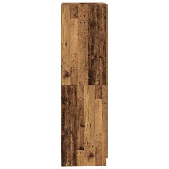 Kleiderschrank Altholz-Optik 80x52x180 cm Holzwerkstoff