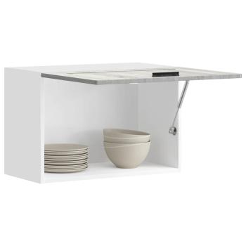 ARDEBO.de - Küchen-Hängeschrank Porto Grau Sonoma Holzwerkstoff