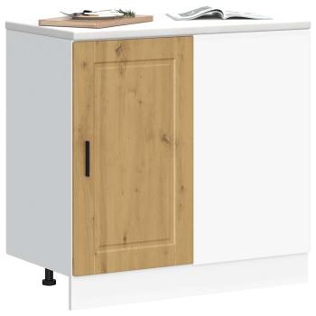 Küchenunterschrank Porto Artisan-Eiche Holzwerkstoff