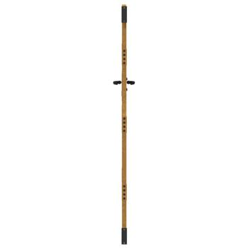 Gartentor 85x200 cm Cortenstahl Bambus-Design