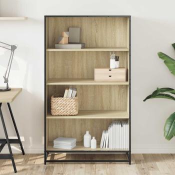 Bücherregal Sonoma-Eiche 80,5x35x139 cm Holzwerkstoff