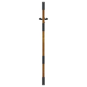 Gartentor 85x150 cm Cortenstahl Quadratisches Design