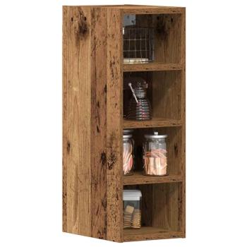 ARDEBO.de - Hängeschrank Altholz-Optik 20x29,5x60 cm Holzwerkstoff