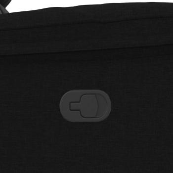 Massagesessel Schwarz Stoff