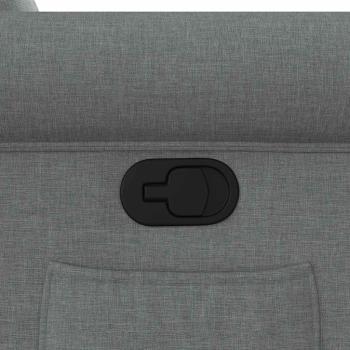 Relaxsessel Dunkelgrau Stoff