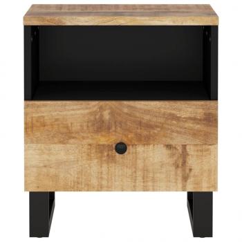Nachttische 2 Stk. Massivholz Mango & Holzwerkstoff