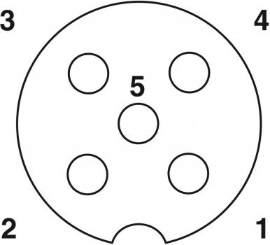 Phoenix Contact SAC-5P-10,0-PUR/M12FS - Sensor-/Aktor-Kabel (1683374)