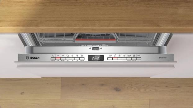 Bosch SBV4EVX08E Serie 4 Vollintegrierter XXL Geschirrspüler, 60 cm breit, 14 Maßgedecke, AquaStop, Vario Schublade, Info Light, Home Connect