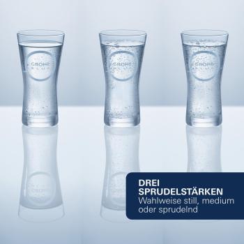 GROHE Blue Home Mono Starter Kit, bis 150° schwenkbar, chrom (31498001)