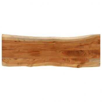 ARDEBO.de - Tischplatte 140x40x3,8cm Rechteckig Massivholz Akazie Baumkante