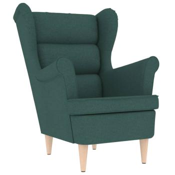 Sessel Dunkelgrün 74x84x100 cm Stoff