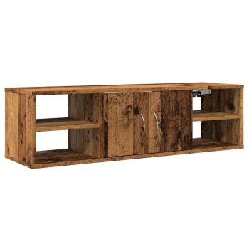 Wandschrank Altholz-Optik 102x30x29 cm Holzwerkstoff