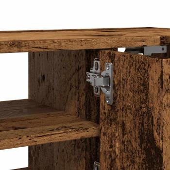 Wandschrank Altholz-Optik 102x30x29 cm Holzwerkstoff