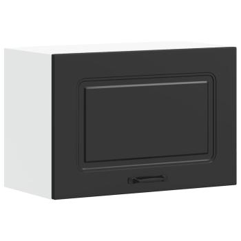 Küchen-Hängeschrank Kalmar Schwarz Holzwerkstoff