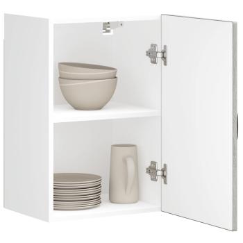ARDEBO.de - Küchen-Hängeschrank Kalmar Grau Sonoma Holzwerkstoff