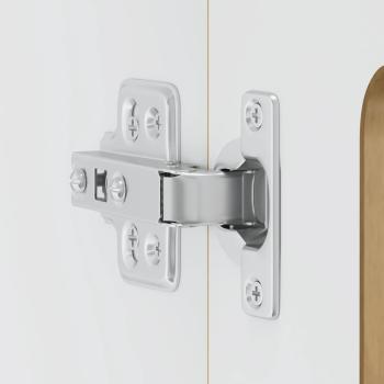 Küchen-Hängeschrank mit Glastür Artisan-Eiche Holzwerkstoff