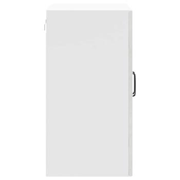 Küchen-Hängeschrank mit Glastür Lucca Betongrau Holzwerkstoff