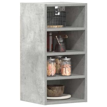 ARDEBO.de - Hängeschrank Betongrau 30x29,5x60 cm Holzwerkstoff