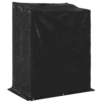 Brennholzregal mit Regenschutz 150x100x200 cm Verzinkter Stahl