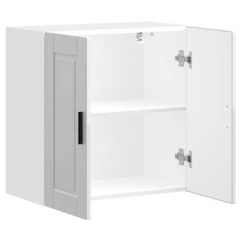 Küchen-Hängeschrank Porto Hochglanz-Weiß Holzwerkstoff