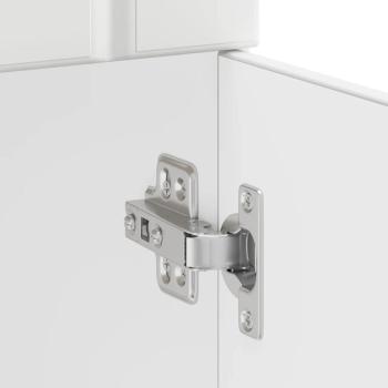Küchen-Unterschrank Lucca Weiß Holzwerkstoff