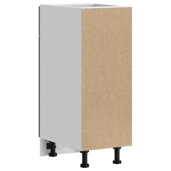 Küchen-Unterschrank Lucca Braun Eichen-Optik Holzwerkstoff