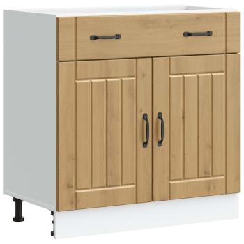 Küchen-Unterschrank Lucca Artisan-Eiche Holzwerkstoff
