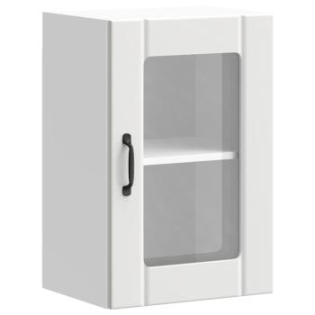Küchen-Hängeschrank mit Glastür Lucca Weiß
