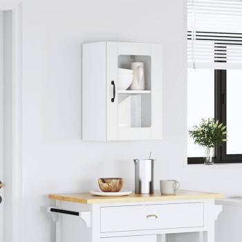 Küchen-Hängeschrank mit Glastür Lucca Weiß
