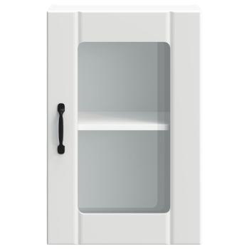 Küchen-Hängeschrank mit Glastür Lucca Weiß