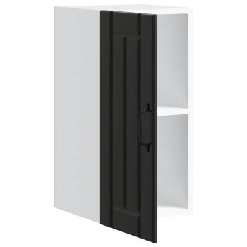 Küchen-Hängeschrank Lucca Schwarz Holzwerkstoff