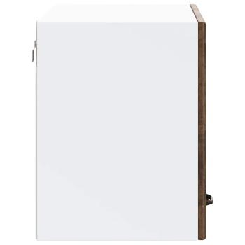 Küchen-Hängeschrank Lucca Räuchereiche Holzwerkstoff