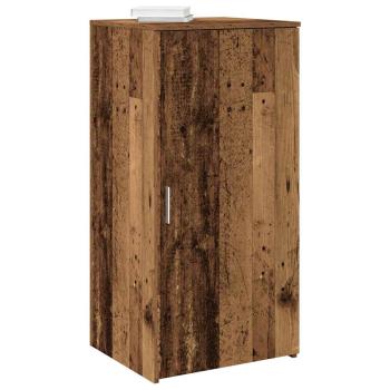 ARDEBO.de - Lagerschrank Altholz-Optik 50x45x103,5 cm Holzwerkstoff