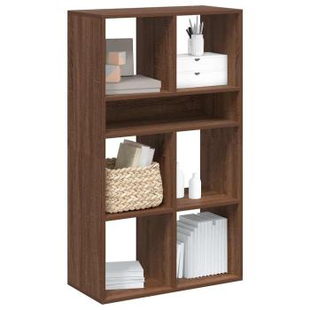 ARDEBO.de - Bücherregal Braun Eichen-Optik 66x31x112 cm Holzwerkstoff